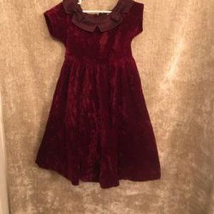 Jennie By Jennifer Moore Deep Wine Dress